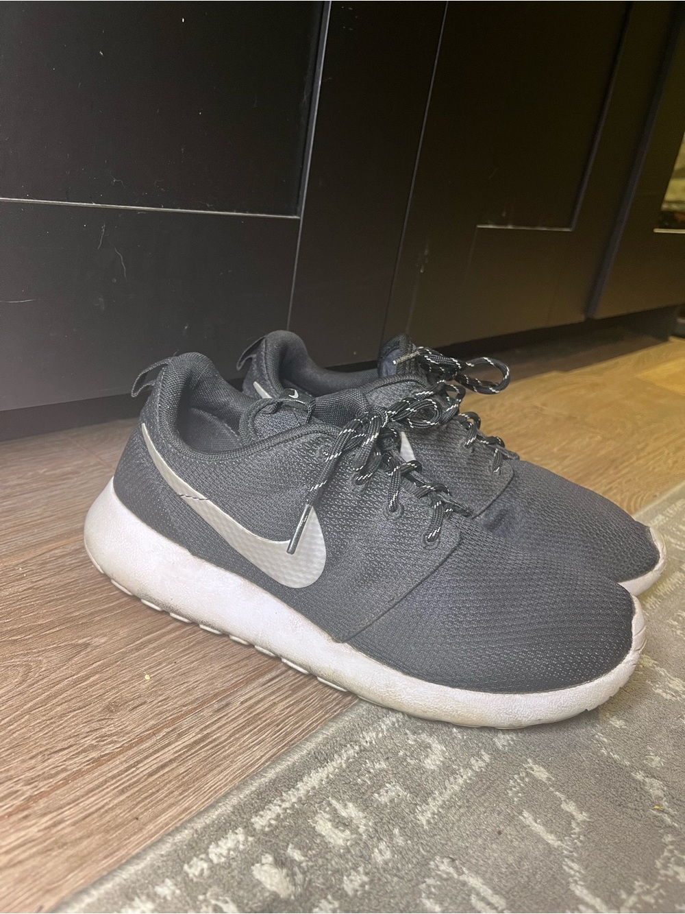 Nike Women's Roshe One Sneaker - Black/White